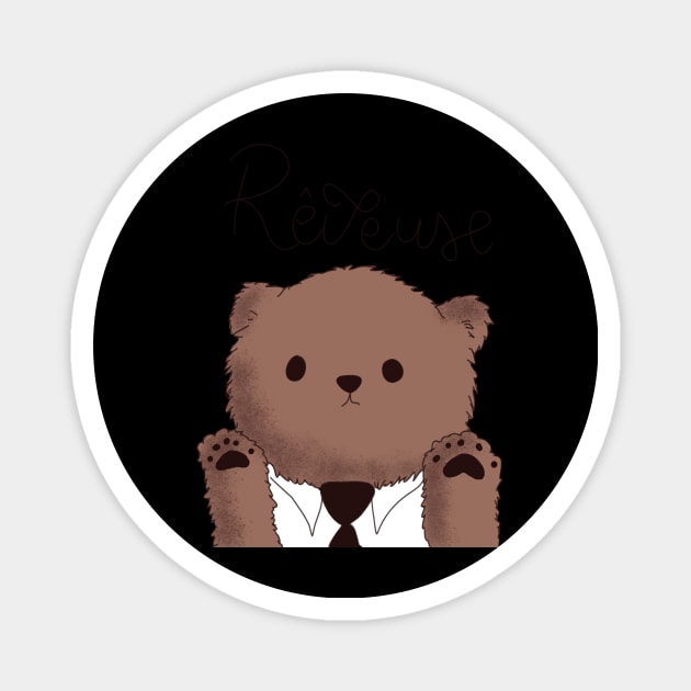 little cute bear Magnet by Sweet Cherry